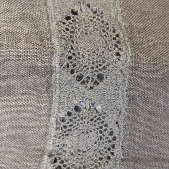 NWT Calypso St Barth 100% Linen Charcoal Maxi Skirt size Small Selma Skirt - Picture 8 of 16